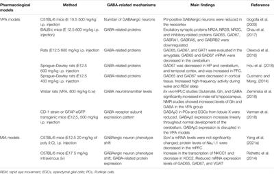 GABAergic System Dysfunction in Autism Spectrum Disorders